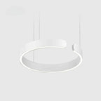 CircuLume: Runde LED-Pendelleuchte aus Metall mit modernem Design – für Wohnzimmer & Flur