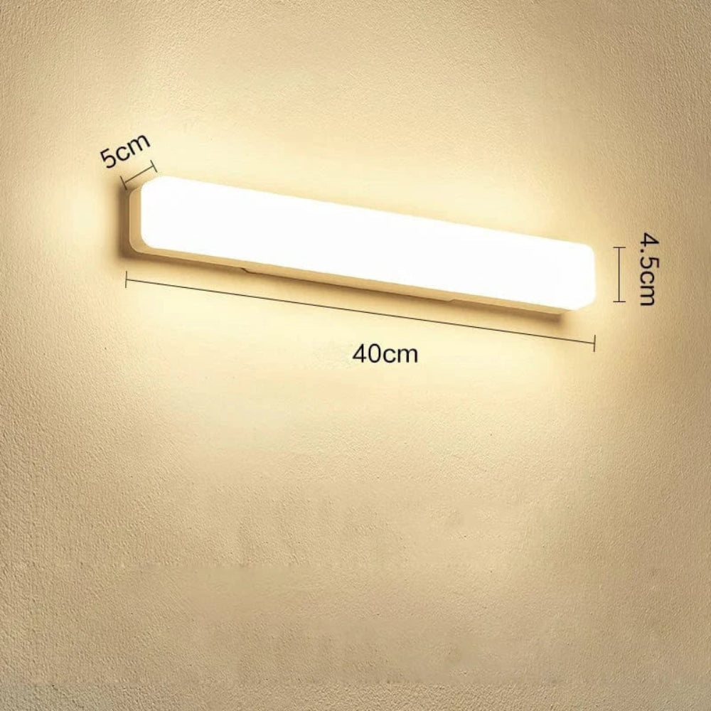 Nowoczesna lampa LED do lusterka kosmetycznego