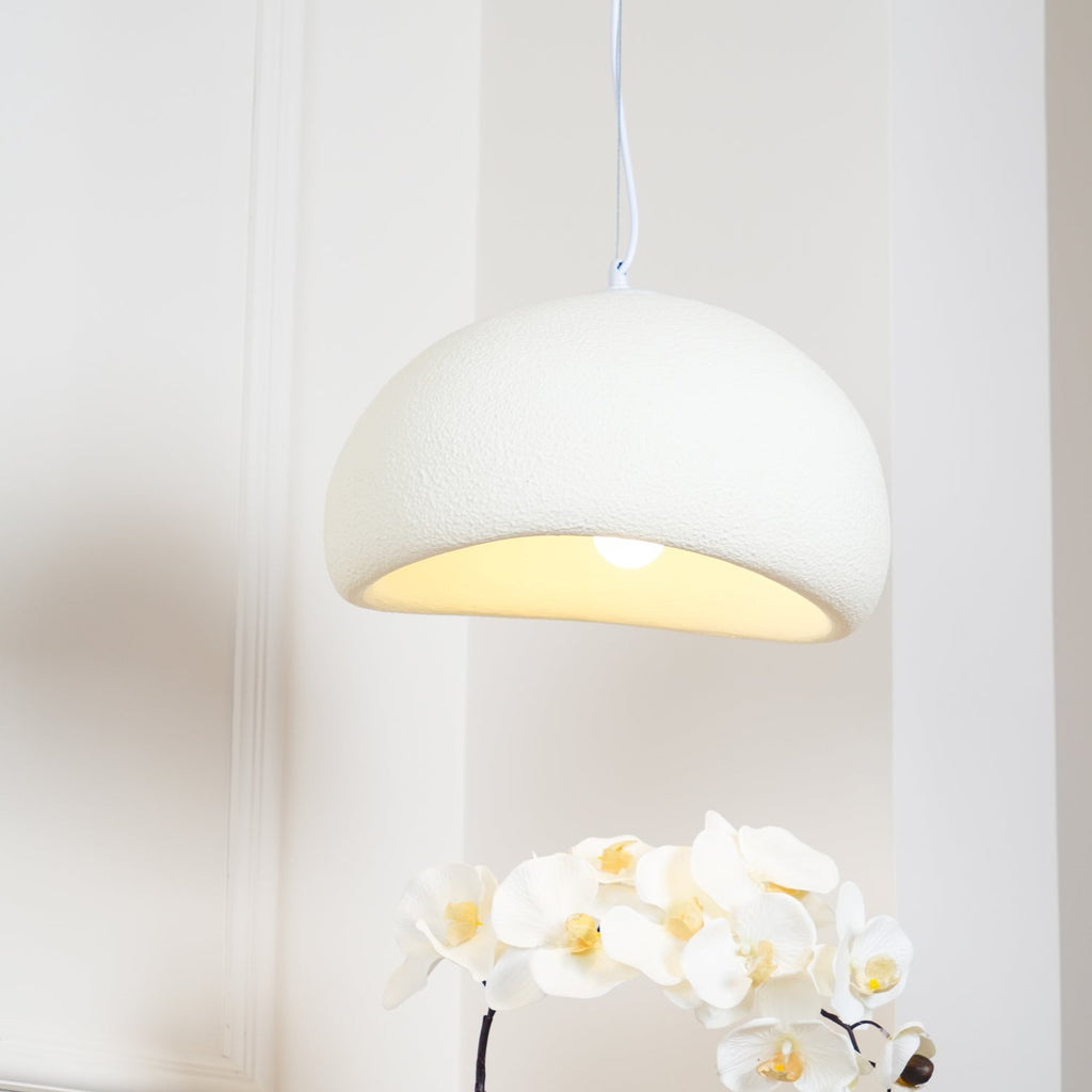 Lampa wisząca w kształcie chmury