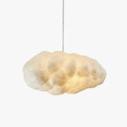 Stylowa lampa wisząca LED w kształcie chmury do nowoczesnego domu