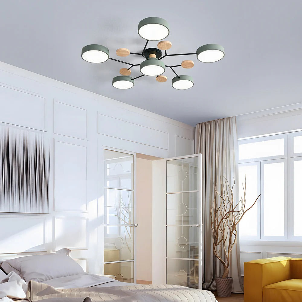 Nowoczesna lampa sufitowa LED typu plafon