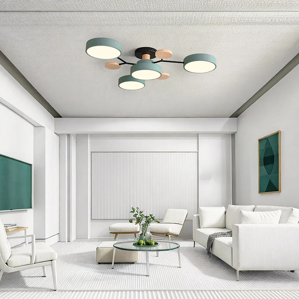 Nowoczesna lampa sufitowa LED typu plafon