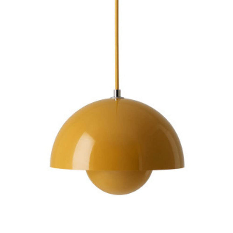 Nowoczesna lampa wisząca z unoszącym się kulistym blaskiem