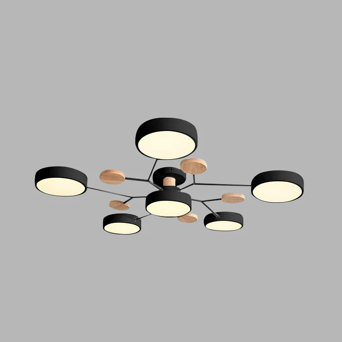 Nowoczesna lampa sufitowa LED typu plafon