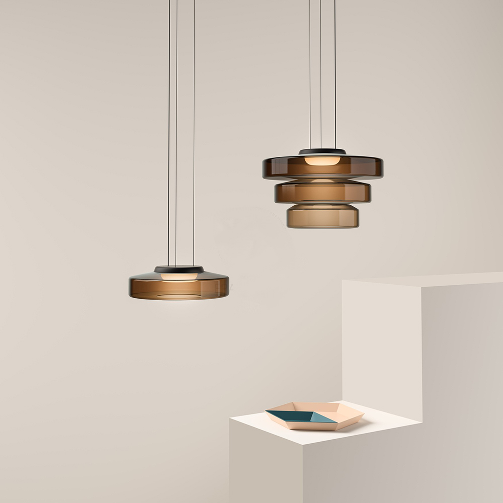 Lampa wisząca Halo do nowoczesnego domu