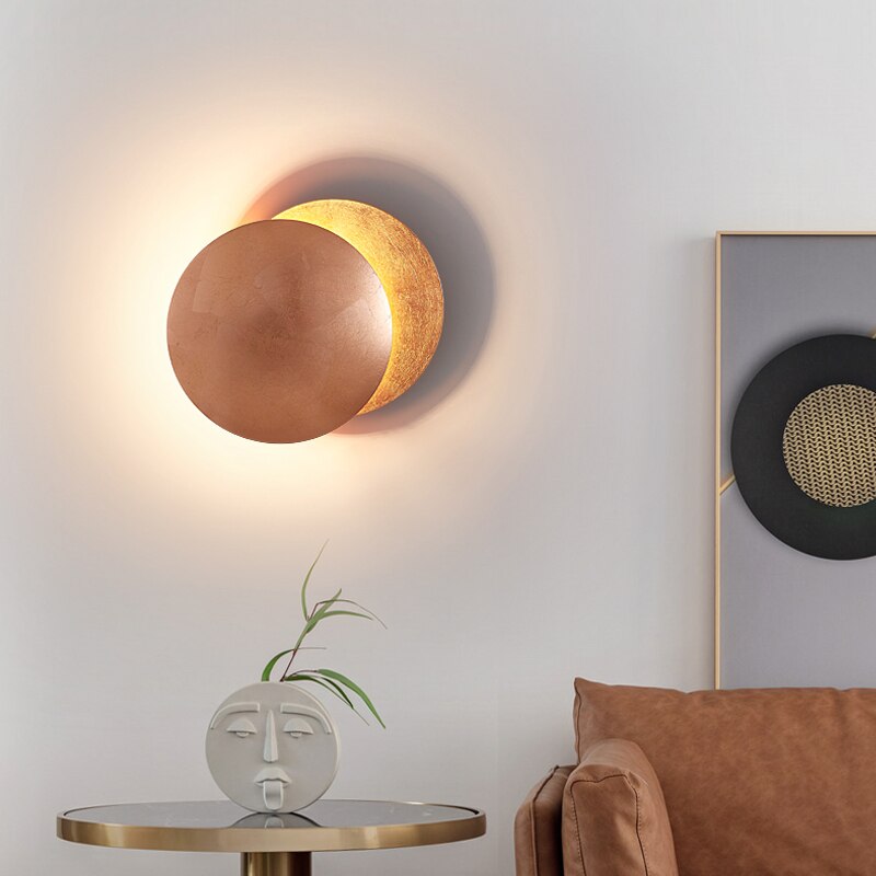 Kinkiet LED Eclipse z ciepłym światłem