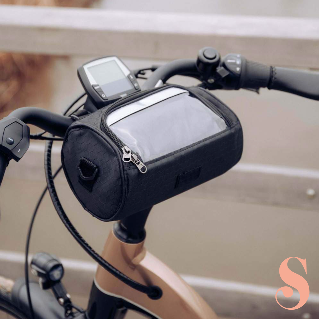 Kompaktowa wodoodporna torba rowerowa na telefon – pasuje do każdego roweru