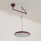 Smukła lampa wisząca LED do wnętrz regulowana wysokość
