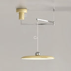 Smukła lampa wisząca LED do wnętrz regulowana wysokość