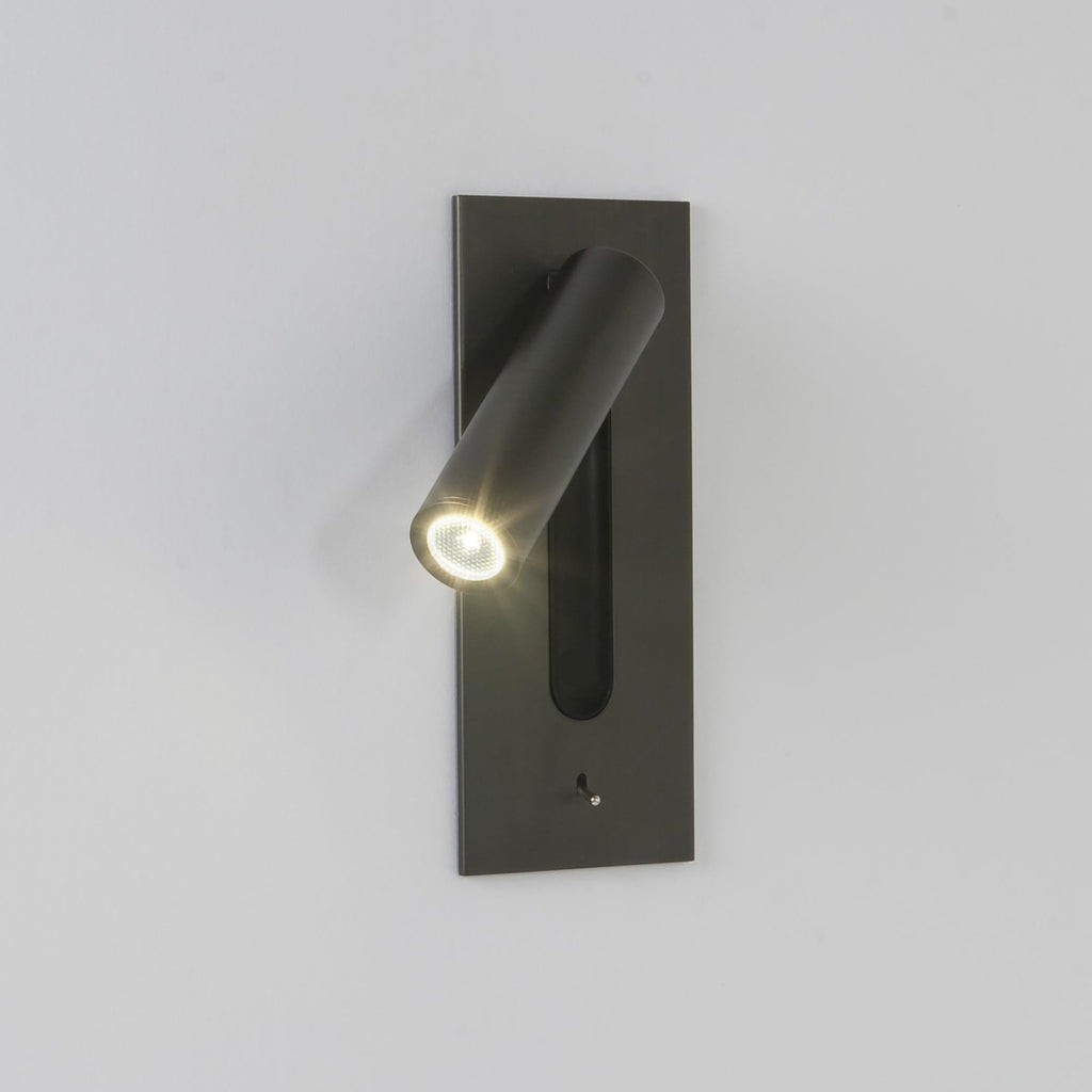 Lampa do czytania naścienna z wbudowanym oświetleniem nocnym LED
