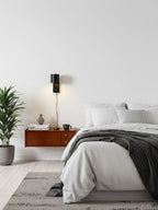 Regulowana obrotowa cylindryczna lampa ścienna