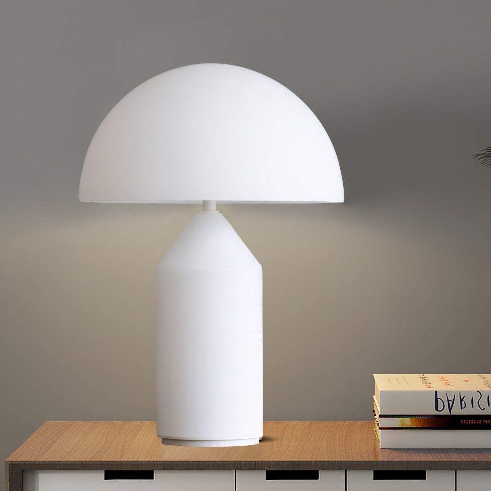 Elegancka geometryczna lampa stołowa do nowoczesnych wnętrz
