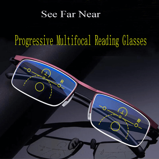 Nowoczesne okulary progresywne z filtrem UV – idealne do jazdy i czytania