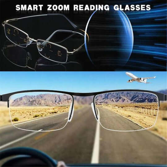 Nowoczesne okulary progresywne z filtrem UV – idealne do jazdy i czytania