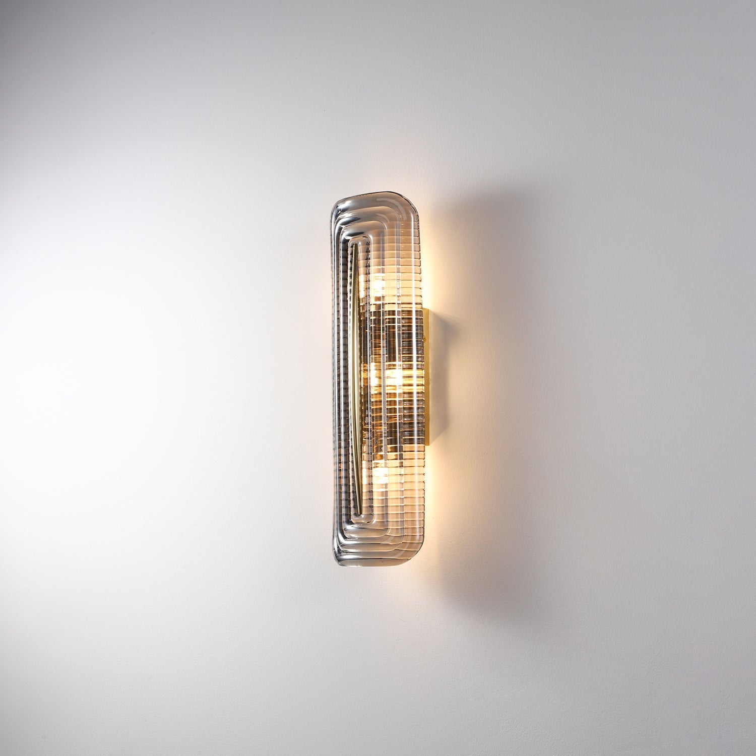 Nowoczesna, zakrzywiona lampa ścienna LED do oświetlenia wnętrz