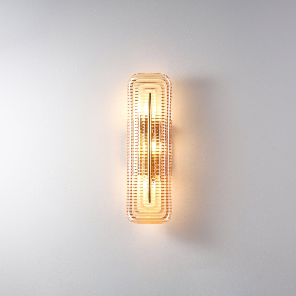 Nowoczesna, zakrzywiona lampa ścienna LED do oświetlenia wnętrz