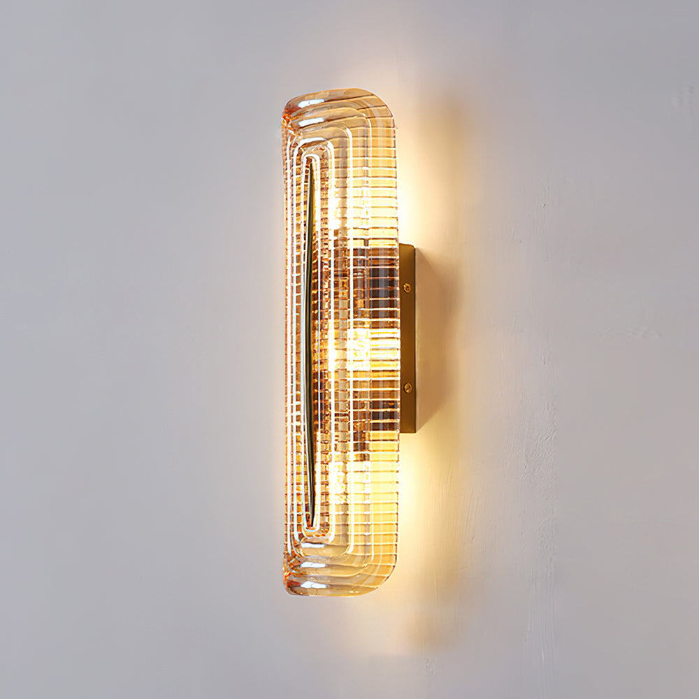 Nowoczesna, zakrzywiona lampa ścienna LED do oświetlenia wnętrz
