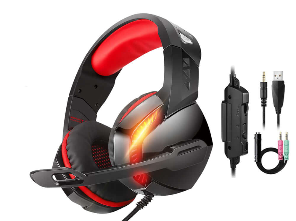 Mocna słuchawka gamingowa z mikrofonem redukującym szumy do Ps4,Xbox One,PC
