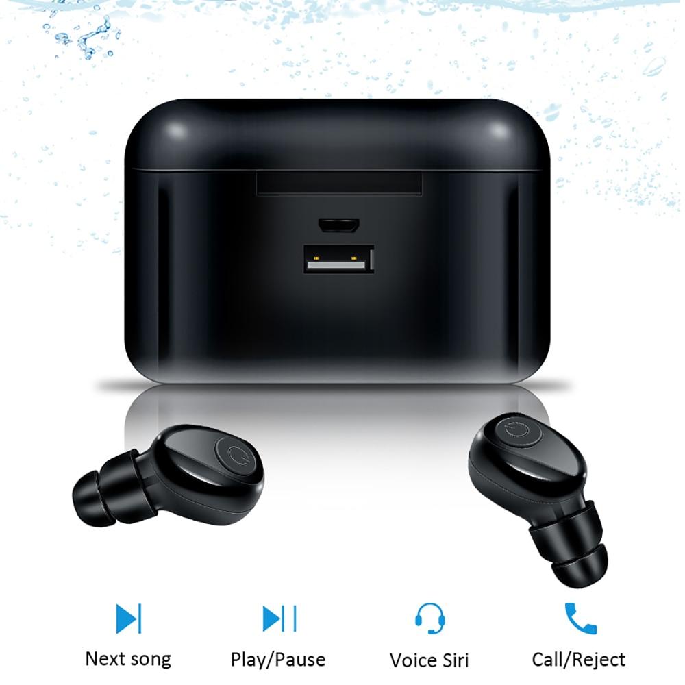 Kompaktowa Wodoodporna Bezprzewodowa słuchawka Bluetooth