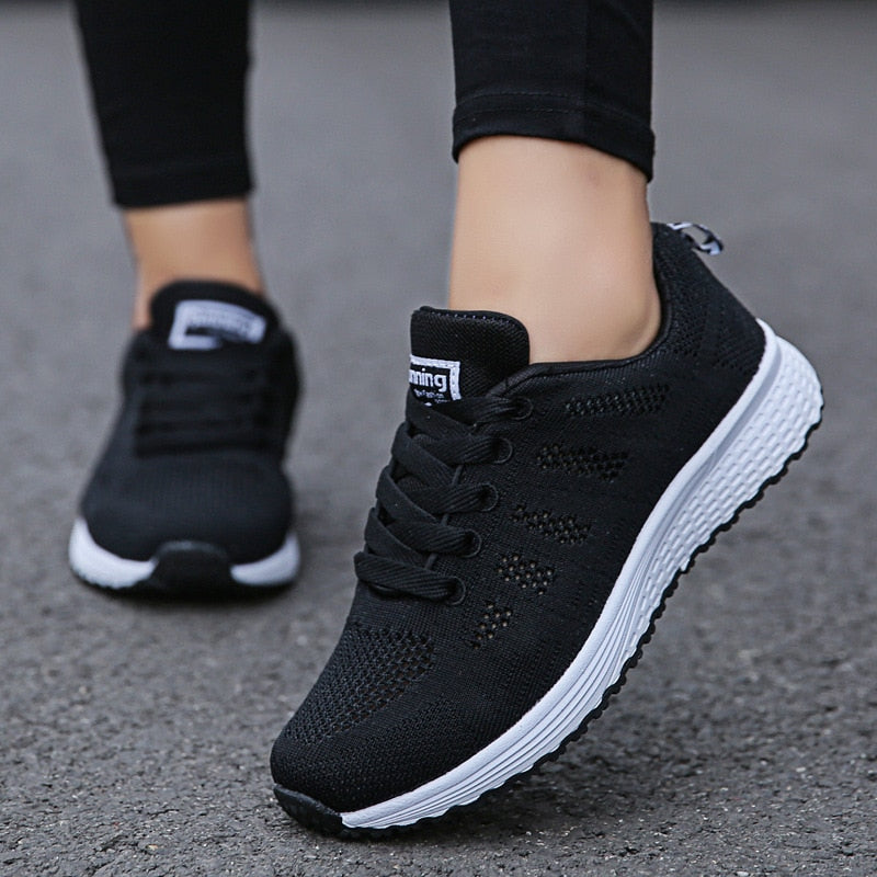 Damskie Sneakersy Komfortowe Lekkie Stabilne Na Co Dzień