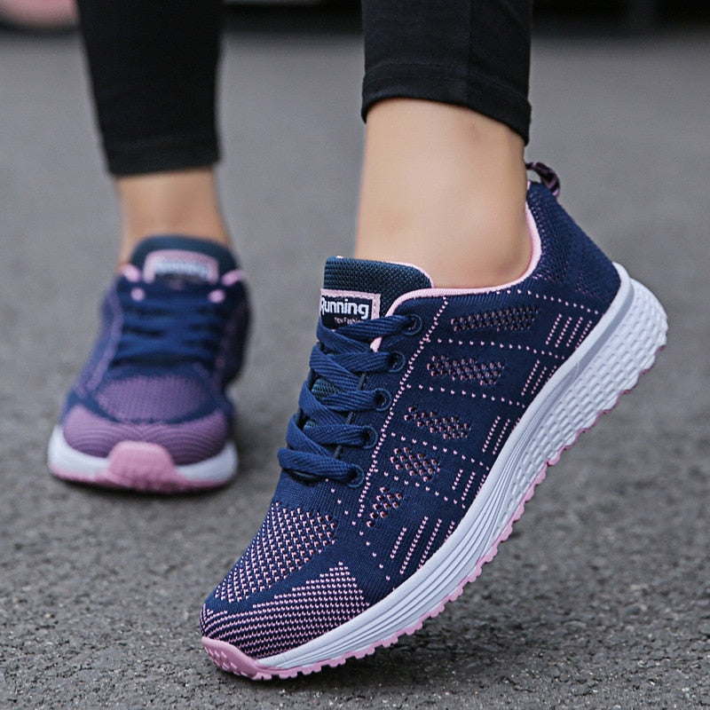 Damskie Sneakersy Komfortowe Lekkie Stabilne Na Co Dzień