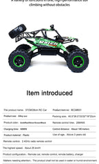 Potężna zdalnie sterowana ciężarówka terenowa 4x4