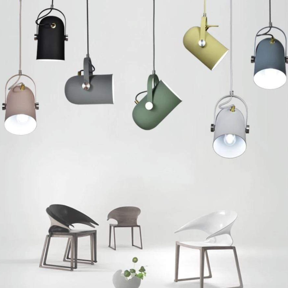 Skandynawska Regulowana Lampa Wisząca Nowoczesna Minimalistyczna Lampa Sufitowa