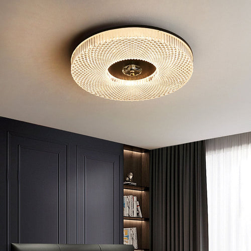 Elegancka lampa sufitowa LED z ultracienką konstrukcją do montażu podtynkowego