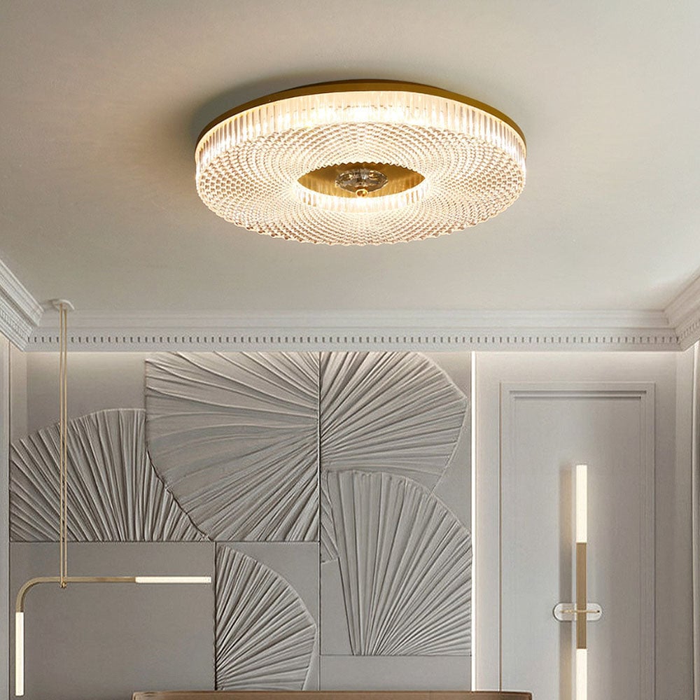 Elegancka lampa sufitowa LED z ultracienką konstrukcją do montażu podtynkowego