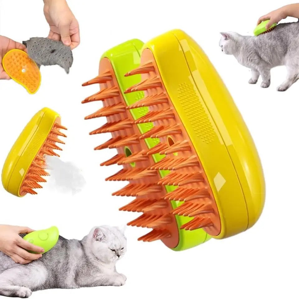 Wydajna Parowa Szczotka do Sierści Zwierząt