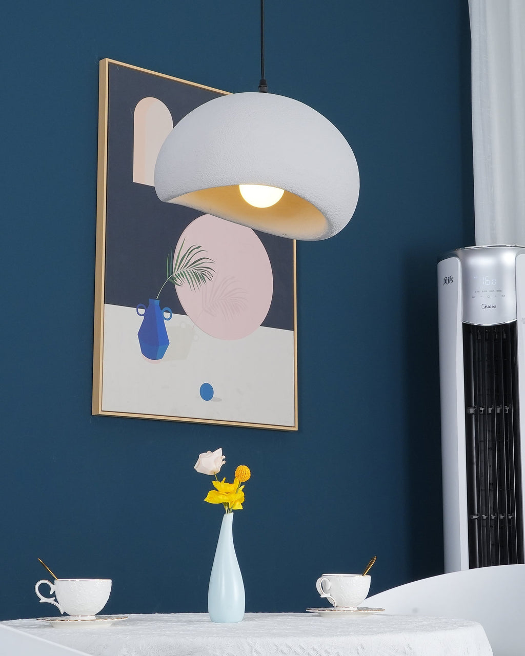 Lampa wisząca w kształcie chmury
