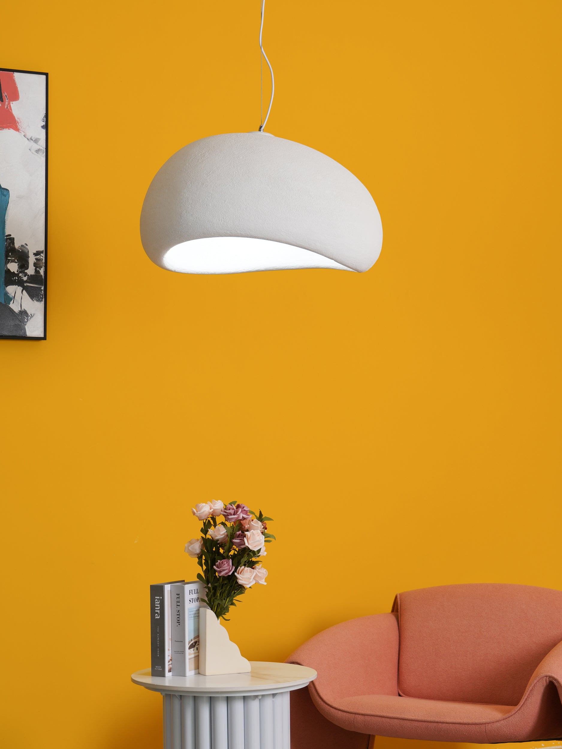 Lampa wisząca w kształcie chmury