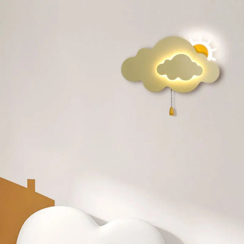 Kreatywna lampa ścienna dla dzieci do sypialni