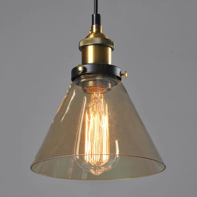 Lampa wiszaca art deco sufitowa vintage z regulacja swiatla