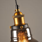 Stylowa szklana lampa wisząca w stylu art deco – nowoczesna lampa sufitowa w stylu vintage