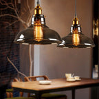 Stylowa szklana lampa wisząca w stylu art deco – nowoczesna lampa sufitowa w stylu vintage