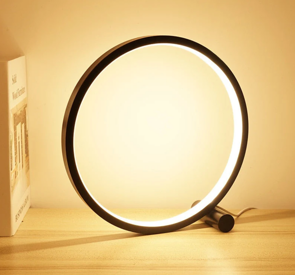 Minimalistyczna lampa stołowa LED dotykowa z regulacją jasności