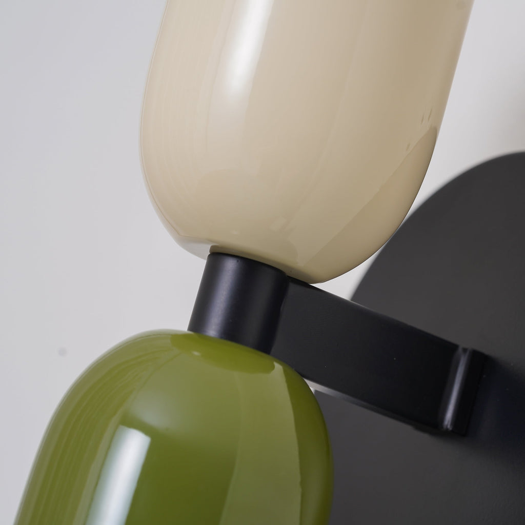 Regulowana kinkiet z podwójną głowicą w stylu retro do wnętrz