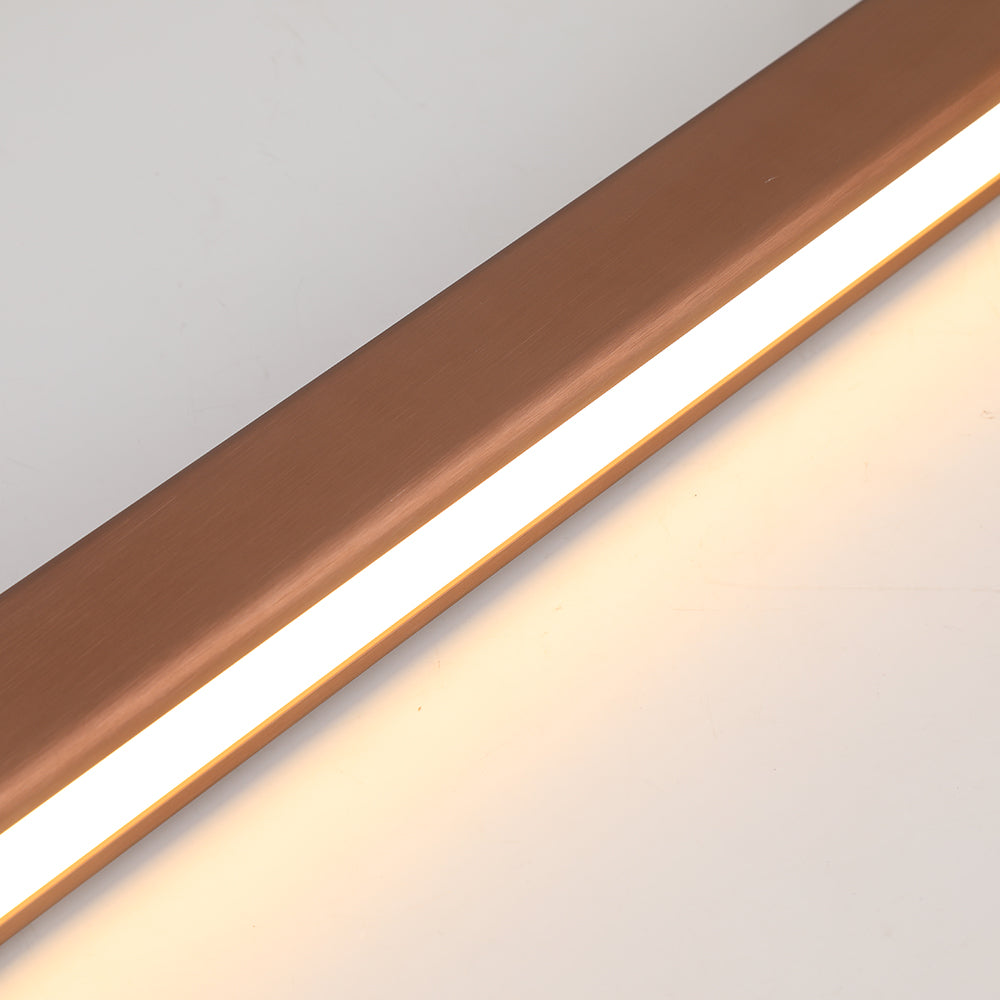 Minimalistyczna funkcjonalna liniowa lampa wisząca LED do nowoczesnych wnętrz