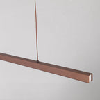 Minimalistyczna funkcjonalna liniowa lampa wisząca LED do nowoczesnych wnętrz