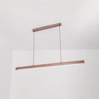 Minimalistyczna funkcjonalna liniowa lampa wisząca LED do nowoczesnych wnętrz