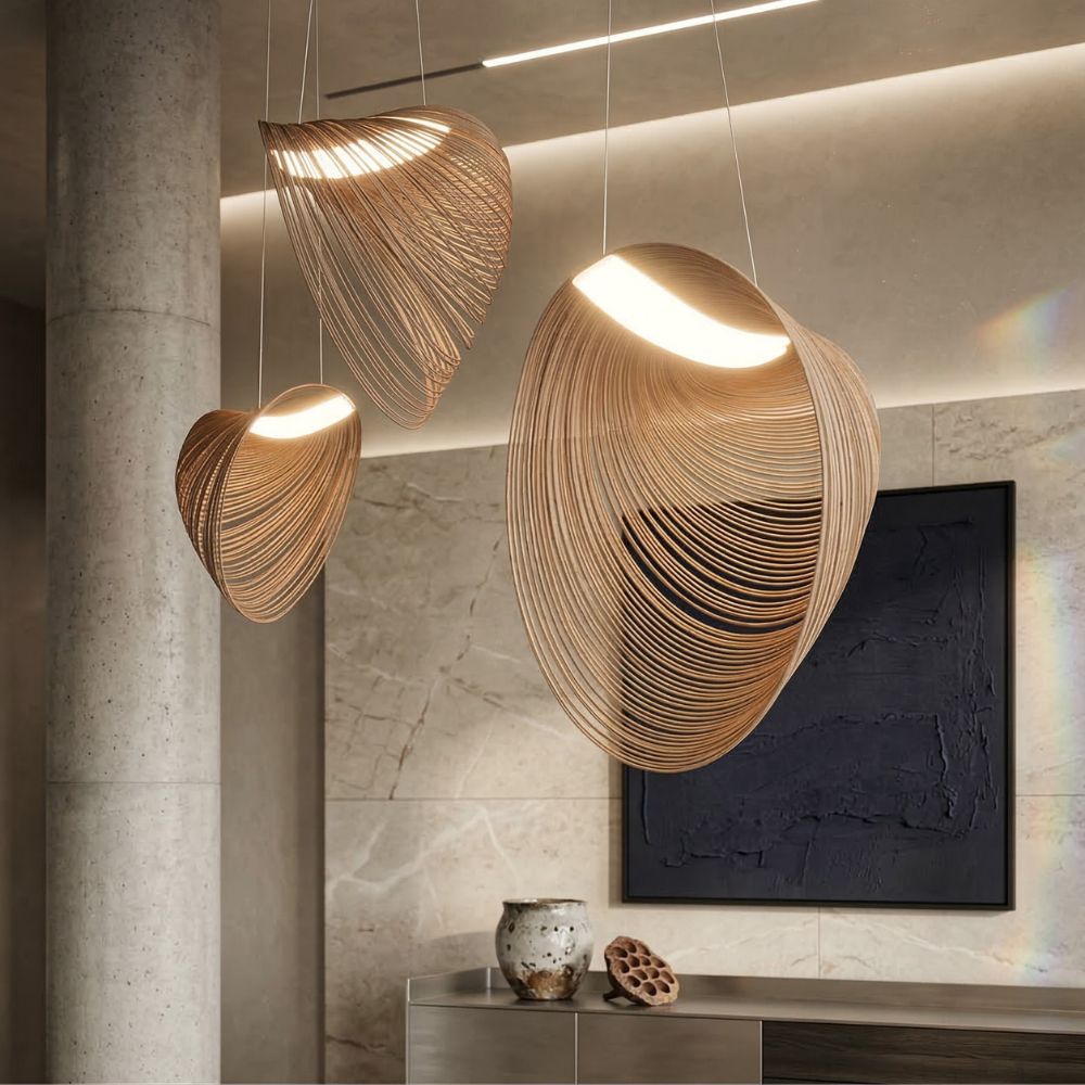 Lampa sufitowa w stylu rustykalnym do przytulnych wnętrz