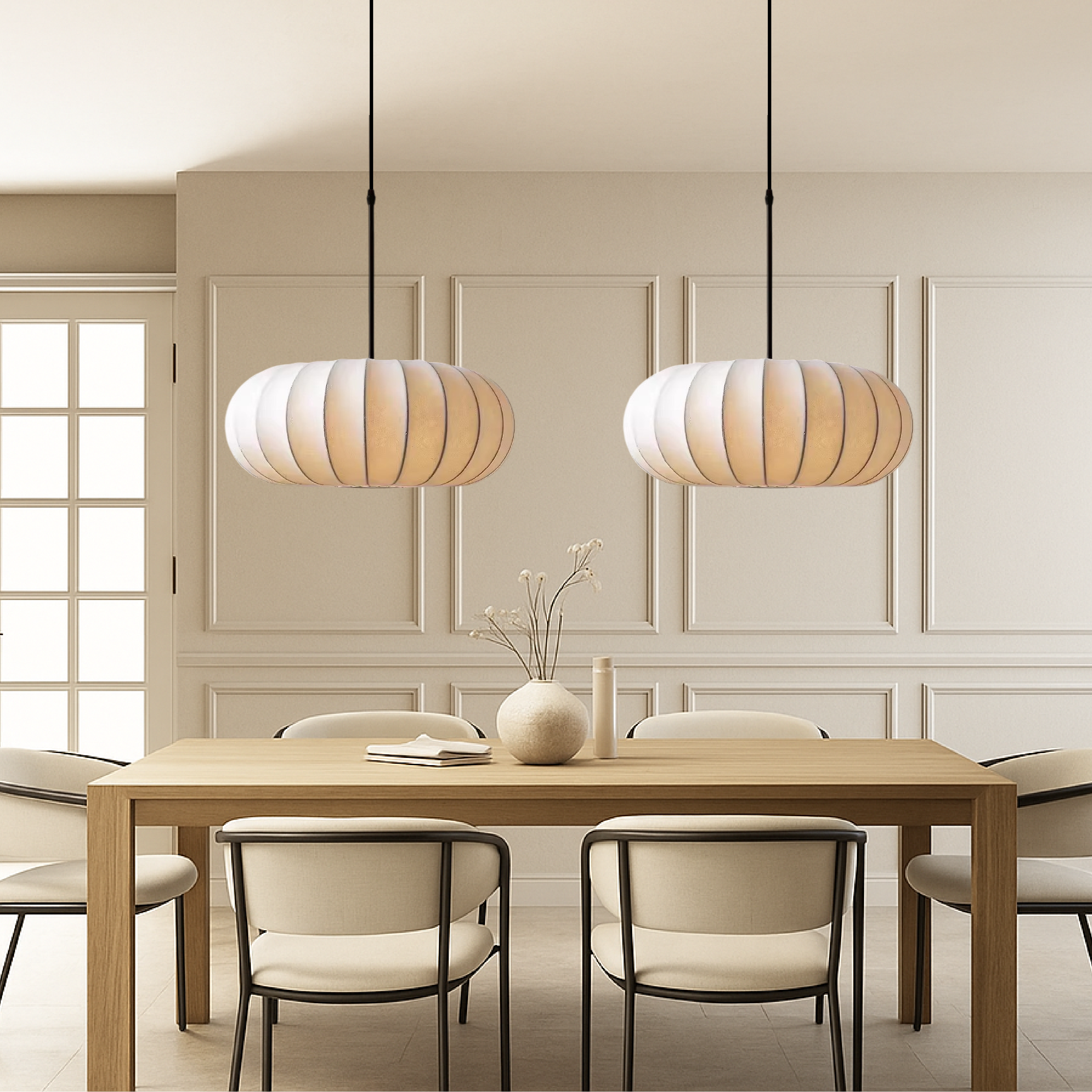 Ozdobna lampa wisząca o ciepłym blasku – designerska lampa LED do Twojego domu