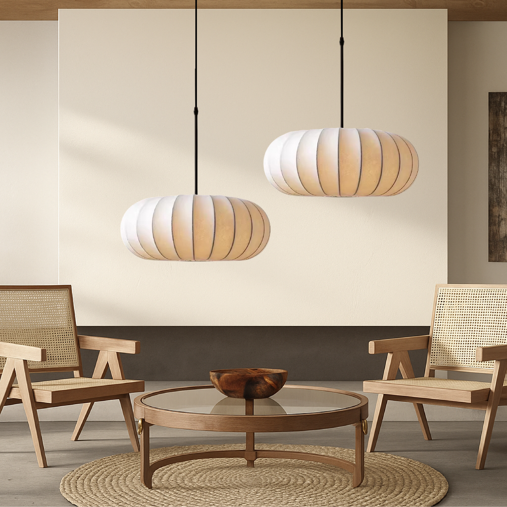Ozdobna lampa wisząca o ciepłym blasku – designerska lampa LED do Twojego domu