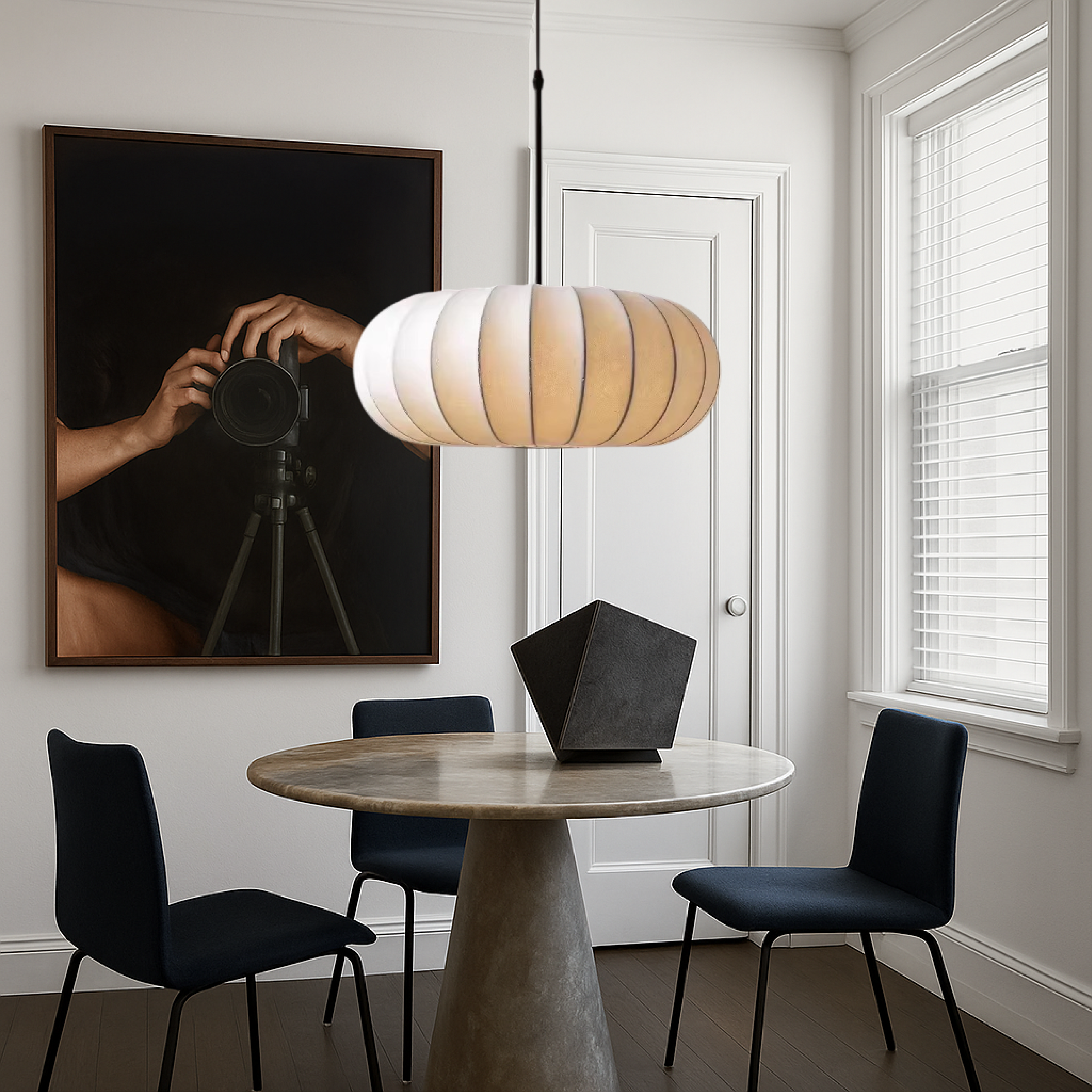 Ozdobna lampa wisząca o ciepłym blasku – designerska lampa LED do Twojego domu