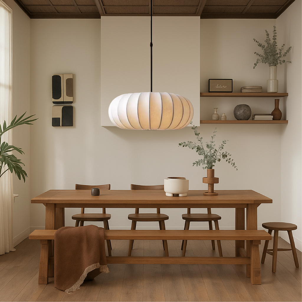 Ozdobna lampa wisząca o ciepłym blasku – designerska lampa LED do Twojego domu