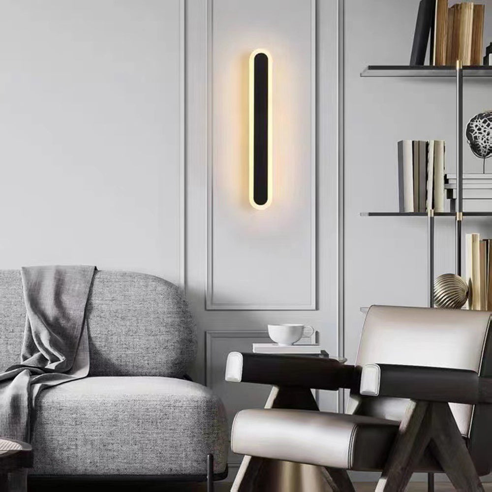 Ozdobna ściemnialna liniowa lampa LED do oświetlenia zewnętrznego - Przeznaczona do oświetlenia patio i korytarza