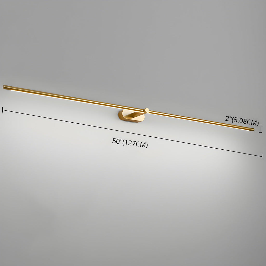 Wewnętrzna lampa ścienna LED akumulatorowa elegancka jasna