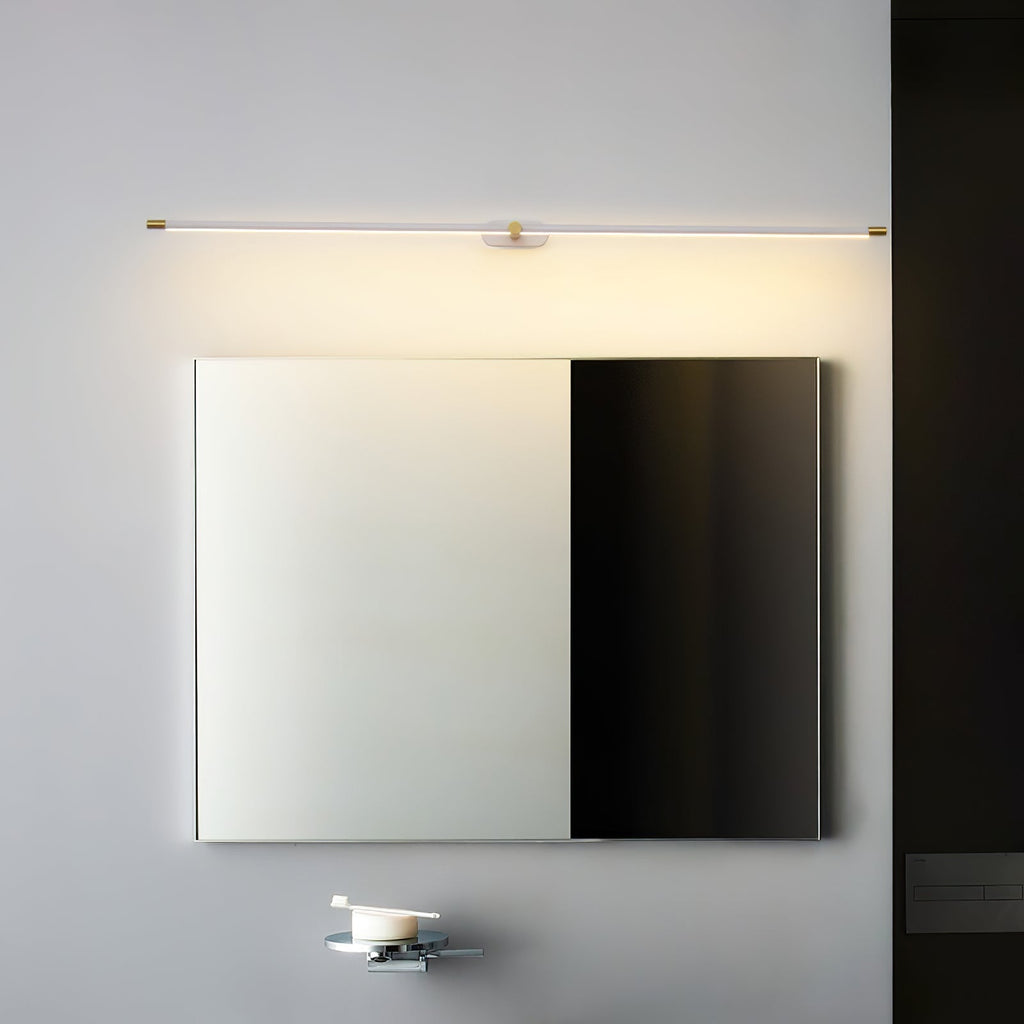 Elegancka jasna wnętrz lampa ścienna LED z akumulatorem