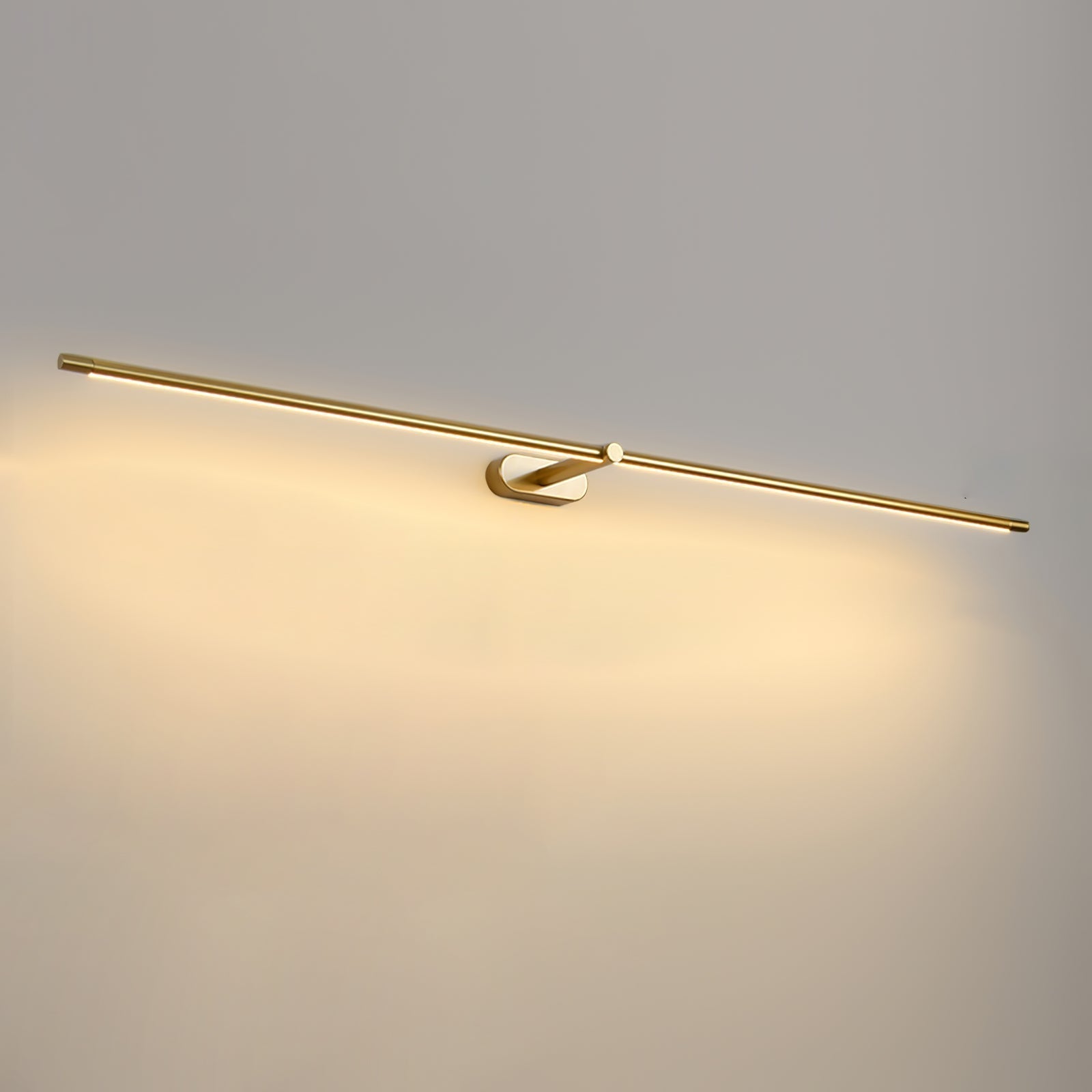 Wewnętrzna lampa ścienna LED akumulatorowa elegancka jasna